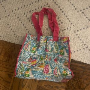 Lilly Pulitzer reusable bag